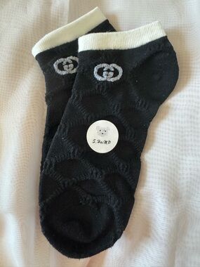 GG interlocking fashion designer inspired Socks - NWT - w/o hang-tag in plastic